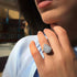 Wedding Rings for women Silver OL Finger Engagement Rings